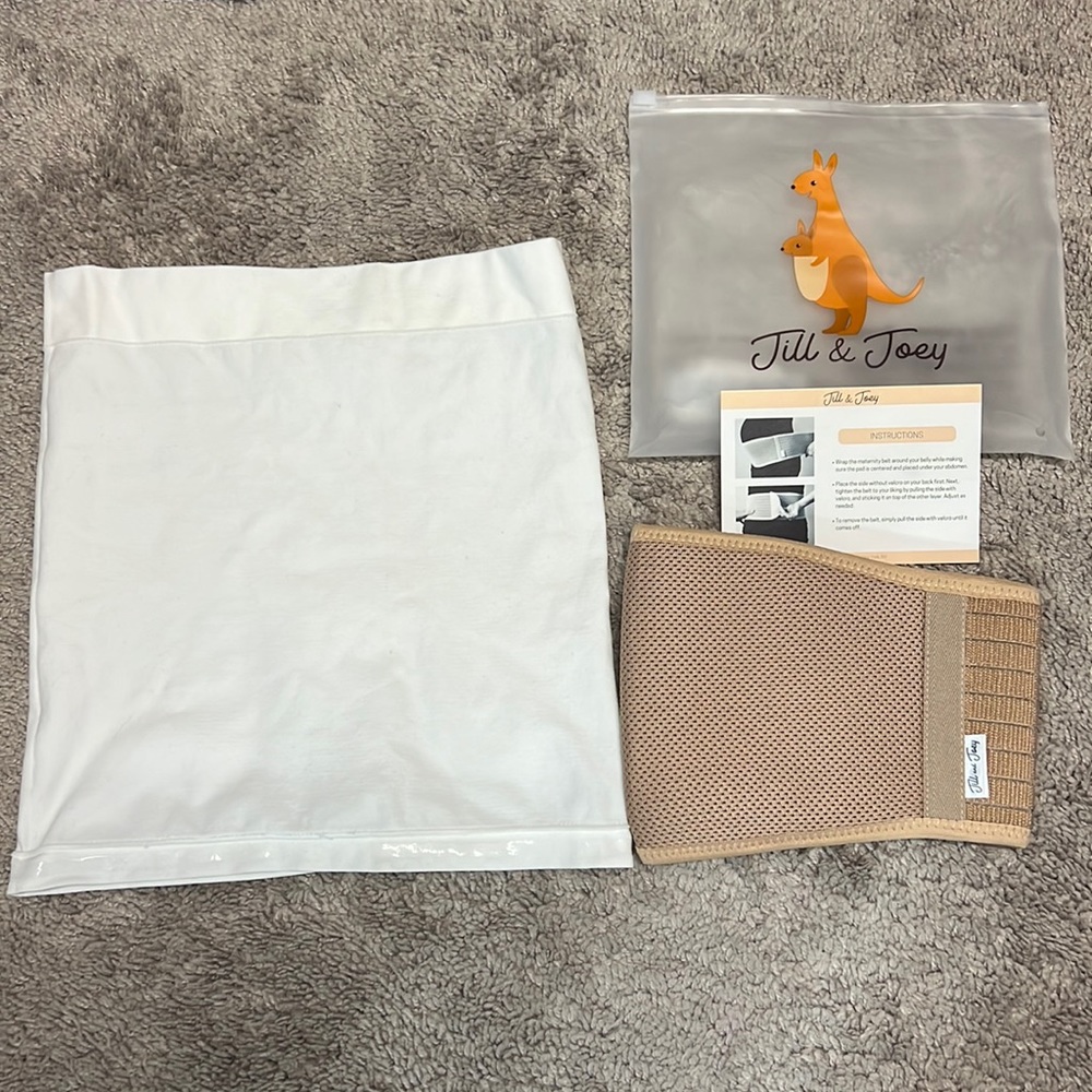 NWT Pregnancy Belly Support Bands Small